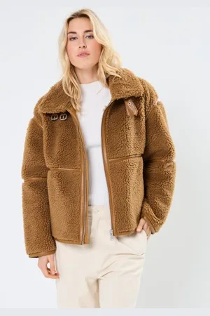 VILA VINIMI L/S TEDDY AVIATOR JACKET