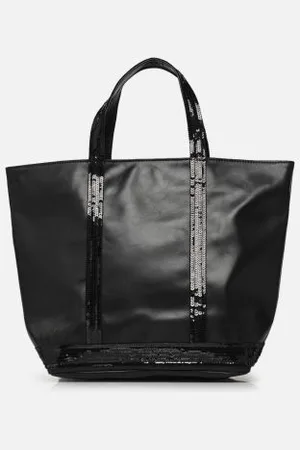 Vanessa Bruno Cabas cuir paillettes M