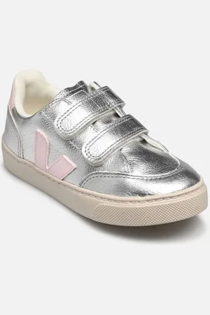 Veja Small V-12 Velcro Leather