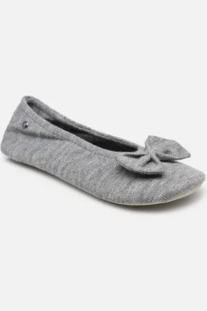 Isotoner Ballerine tricot – grand nœud