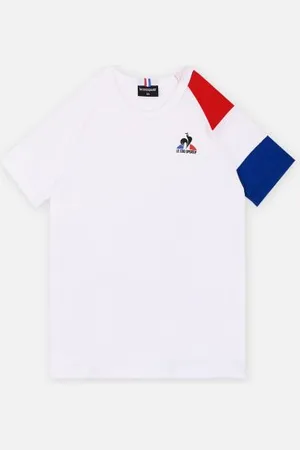 Le Coq Sportif BAT Tee SS N°2 Enfant n.o.w/b.electro/ro