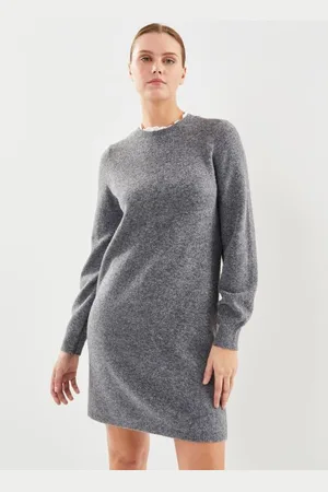 VERO MODA Vmlelu Ls Broderie Anglaise Dress Fr