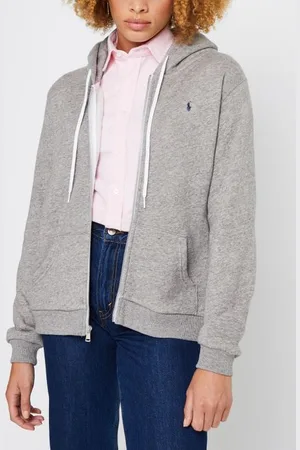 Ralph Lauren Prl Fz-Long Sleeve-Sweatshirt