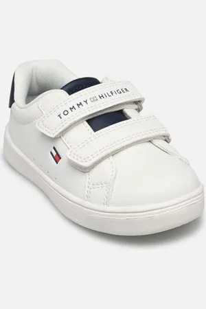 Tommy Hilfiger LOW CUT VELCRO SNEAKER WHITE/BLUE