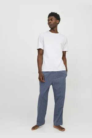JACK & JONES Jacbasic Tee And Woven Pants Giftbox