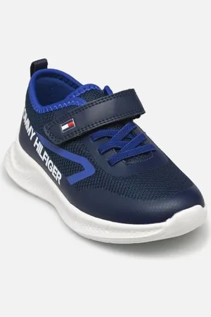 Tommy Hilfiger LOW CUT LACE-UP/VELCRO SNEAKER BLUE/ROYAL