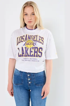 New Era Os Mesh Tee Los Angeles Lakers - Unisexe W