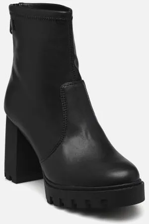Calvin Klein HEEL PLATFORM ZIP BOOT MG NAPPA