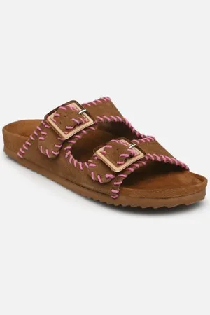Colors of California Sandales en suede avec coutures HC.BIO301
