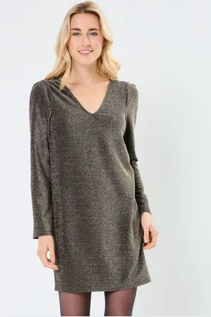 VERO MODA VMROXANNE L/S SHORT DRESS JRS BTQ GA