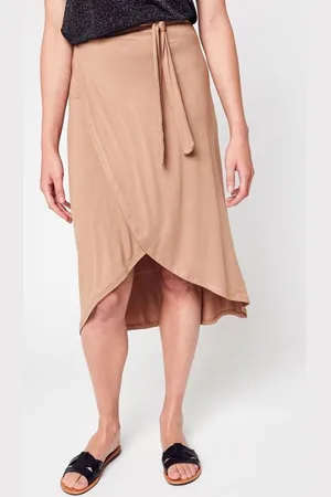 Pieces® Pcelonora Hw Midi Wrap Skirt Bc