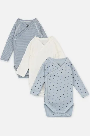 Petit Bateau 3 Bodies Naiss ML A0ATI00