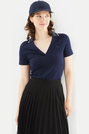 Lacoste Chemise Col Bord-Cotes
