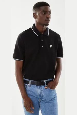 Lyle & Scott Flatback Pique Tipped Polo Shirt
