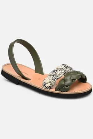 MINORQUINES Avarca Cabrera Army/Reptile Sable
