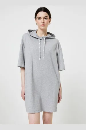 UGG W KASSEY HOODED T SHIRT DRESS