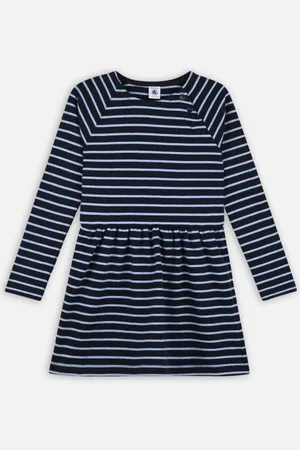 Petit Bateau Robe ML Fille Cajoline