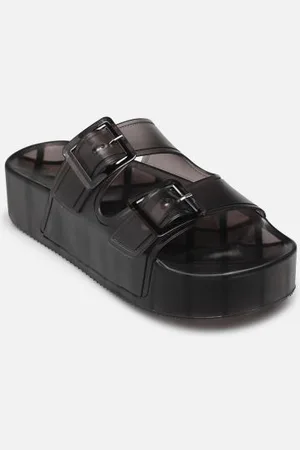 Colors of California High jelly sandal 2 buckles
