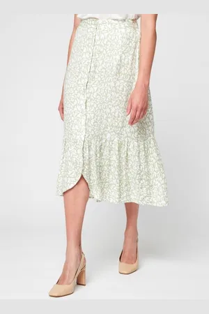 Pieces® Pcsanna Hw Midi Skirt Bc