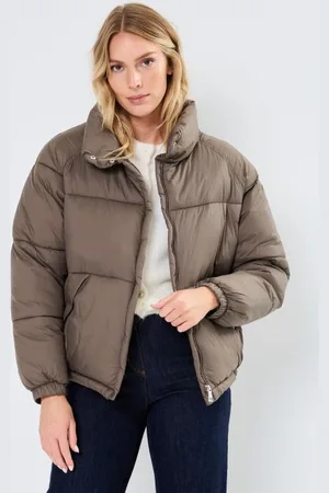 Pieces® Pcnaomy High Collar Puffer Jacket