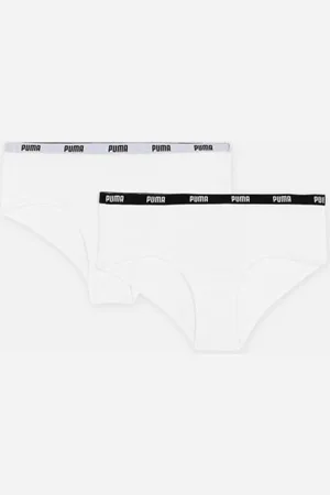 PUMA Puma Women Hipster 2P Pack White / White