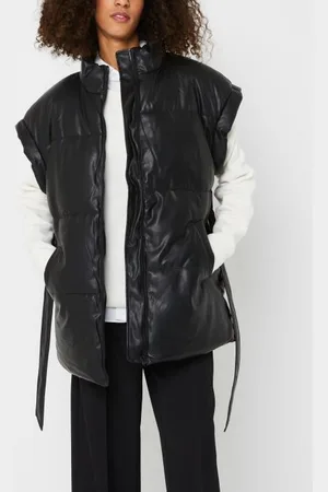 Pieces® PCADELA PU TIE BELT WAISTCOAT