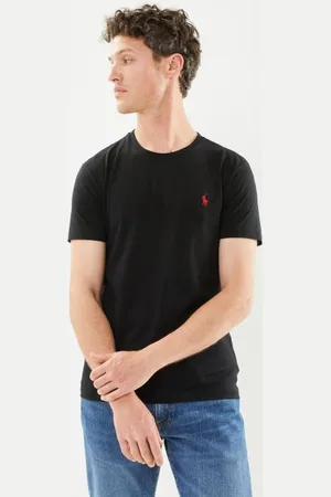 Ralph Lauren T-shirt ajusté à col rond en jersey