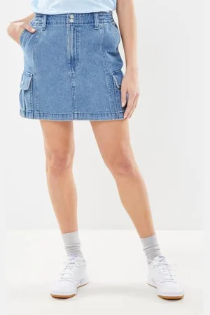 Vans Side walk Denim Skirt