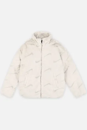 Nike G Nsw Trnd Fx Fur Aop Jkt Faux Fur Printed Jacket