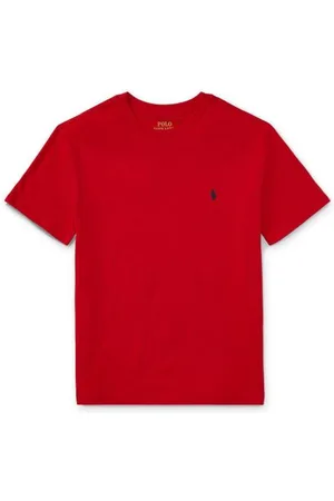 Ralph Lauren T-Shirt Col Rond Jersey De Coton Kids 832904