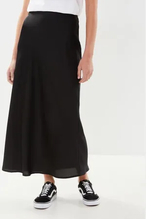 VILA Viellette Hw Long Skirt/Su - Noos