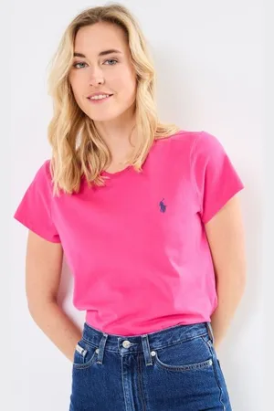 Ralph Lauren T-shirt col rond jersey de coton