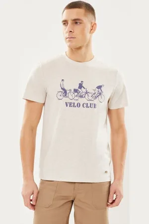 Faguo Arcy T-shirt Cotton - Vélo Club