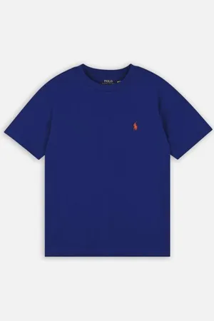 Ralph Lauren NPU T-shirt col rond jersey de coton kids