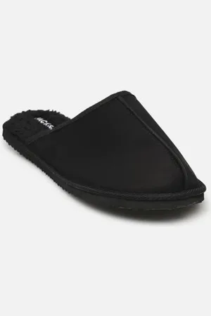 JACK & JONES JFWDUDELY MICROFIBER SLIPPER ANTHR SN PB