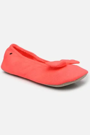 Isotoner Ballerine tricot – grand nœud