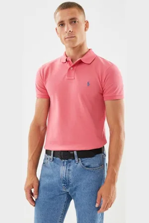 Ralph Lauren Polo cintré en coton piqué 710548797