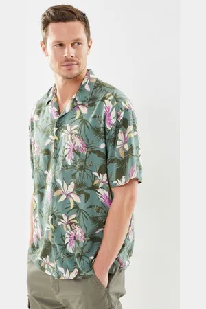 JACK & JONES JORLUKE TAMPA AOP SHIRT SS SN