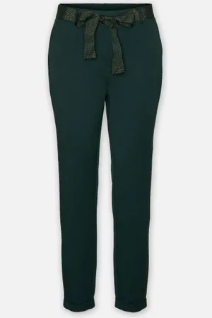 VERO MODA Vmkaya Mr Loose Tapered Belt Pant Lcs