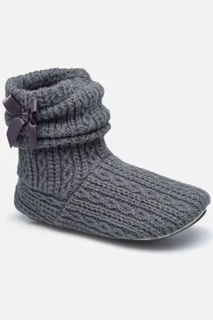 Isotoner Botillon tricot et nœud