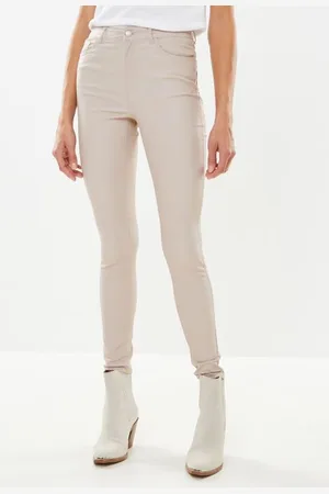 VERO MODA Vmsophia Hr Skinny Coated Pants Noos