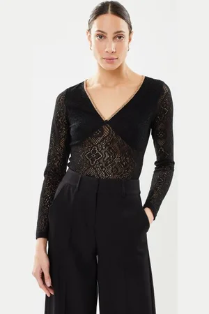 VILA Vipasie Deep V-Neck L/S Body/C27