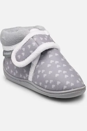 Isotoner Bottillons velcro fille – suédine