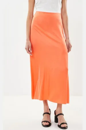 SELECTED Slffranziska Hw Ankle Satin Skirt B