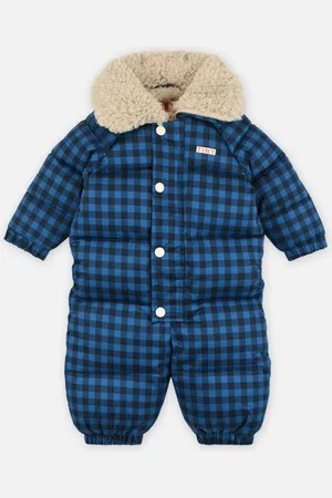 Tiny Cottons Vichy Padded Overall