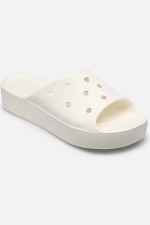 Crocs Classic Platform Slide Whi
