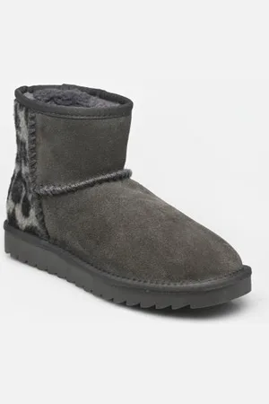 Colors of California Winter boot leo wool and Suede