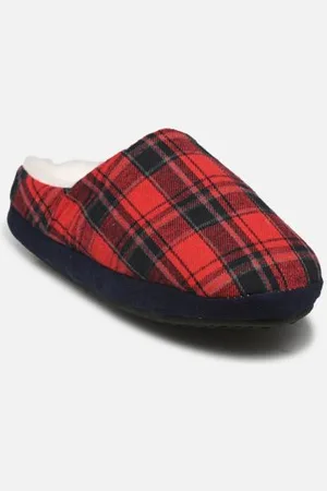 Sarenza Chaussons homme écossais