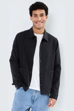 Casual Friday CFJohann 0174 shadow checked shacket
