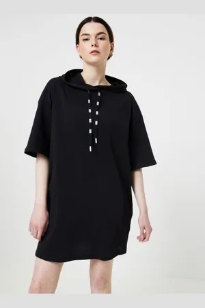 UGG W KASSEY HOODED T SHIRT DRESS